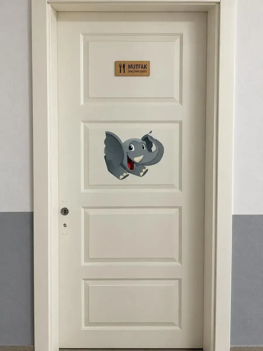 Tesis mutfak ve dinlenme odası
